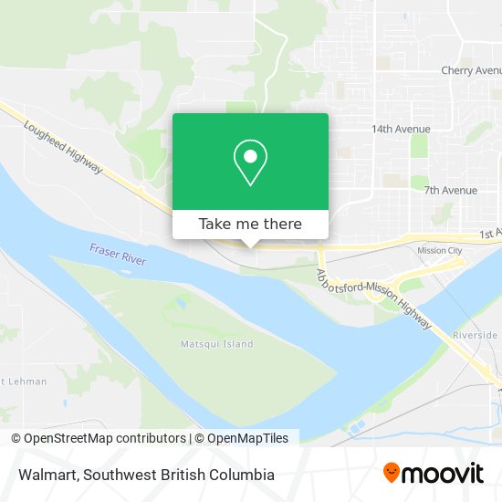 Walmart map