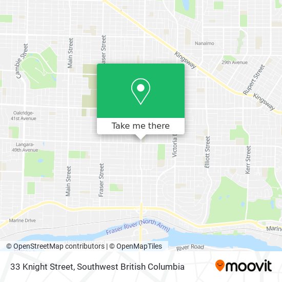 33 Knight Street map