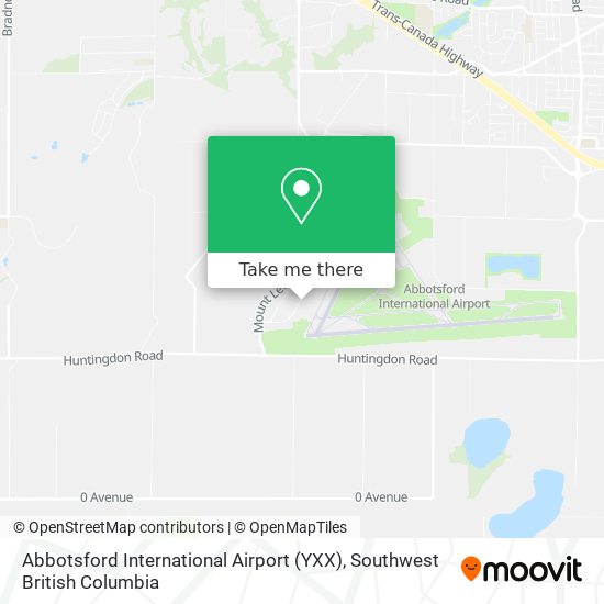 Abbotsford International Airport (YXX) plan