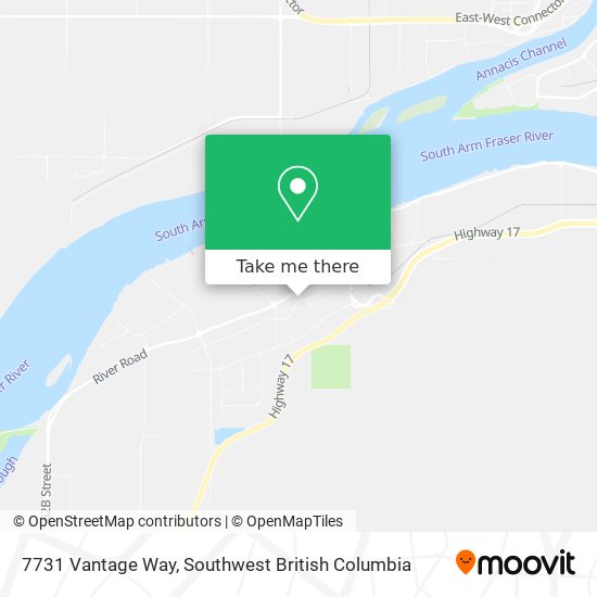 7731 Vantage Way map