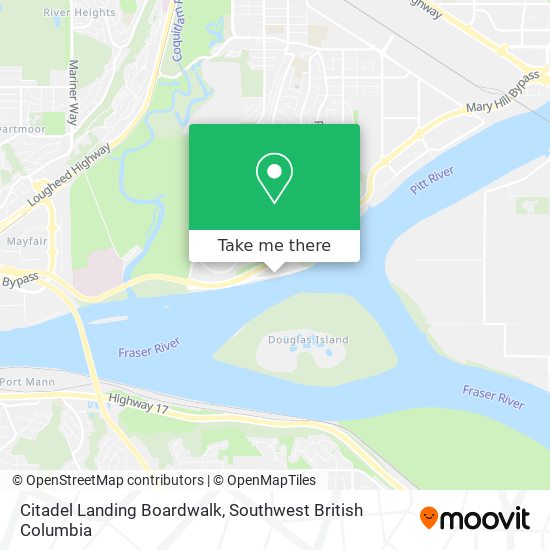 Citadel Landing Boardwalk plan