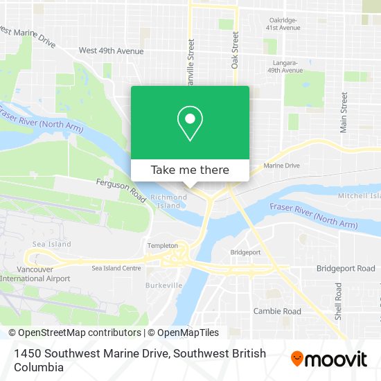 How to get to 1450 Southwest Marine Drive in Vancouver by Bus or Metro ...