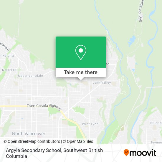 Argyle Secondary School map