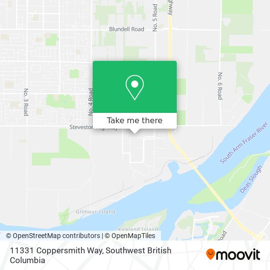 11331 Coppersmith Way map
