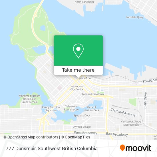 777 Dunsmuir plan