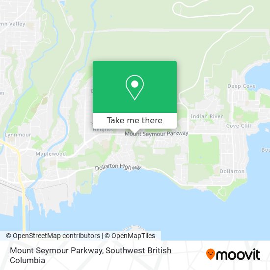 Mount Seymour Parkway plan