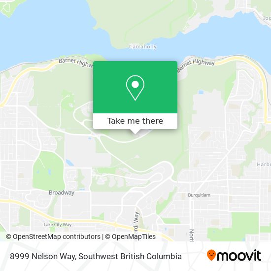 8999 Nelson Way map