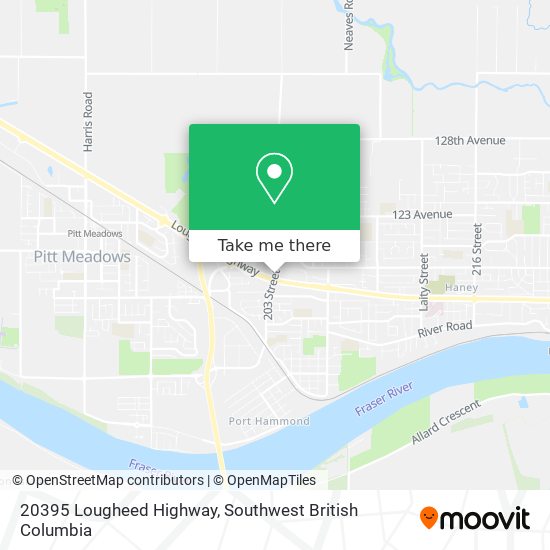 20395 Lougheed Highway plan