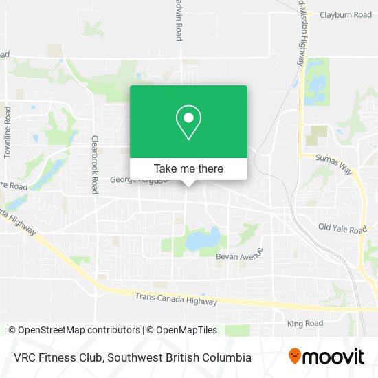 VRC Fitness Club map