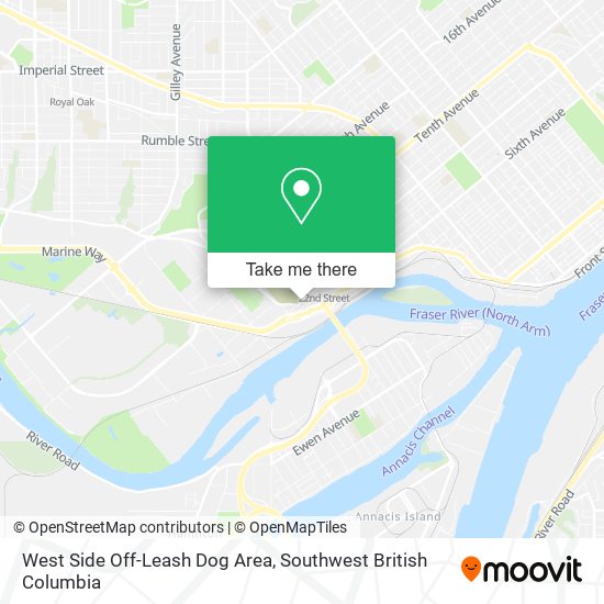 West Side Off-Leash Dog Area plan