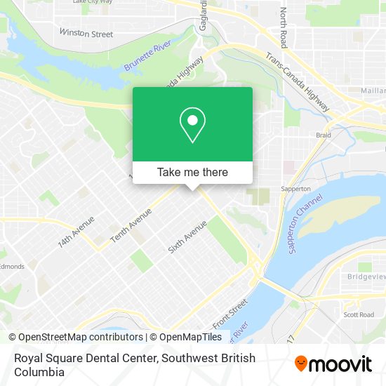 Royal Square Dental Center map