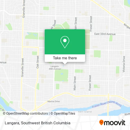 Langara map