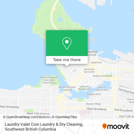 Laundry Valet Coin Laundry & Dry Cleaning map