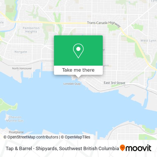 Tap & Barrel - Shipyards map
