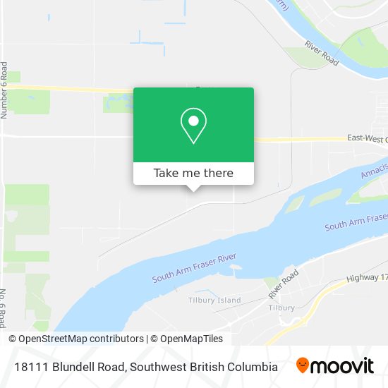 18111 Blundell Road map