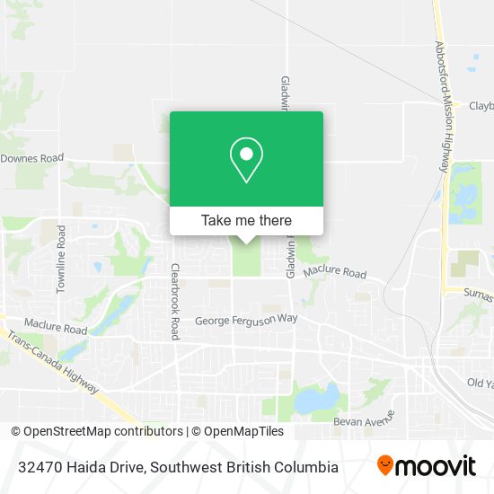 32470 Haida Drive map