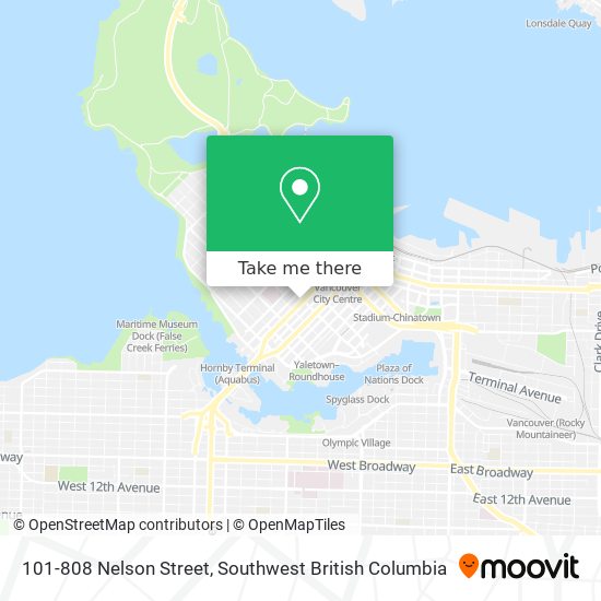 101-808 Nelson Street map