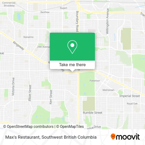 Max's Restaurant map