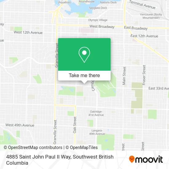 4885 Saint John Paul II Way plan