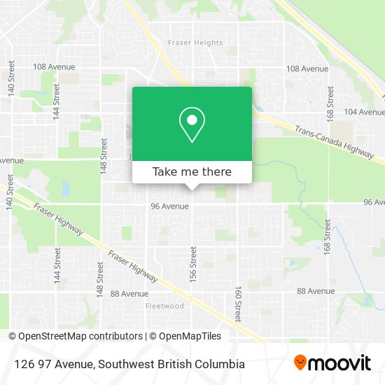 126 97 Avenue map
