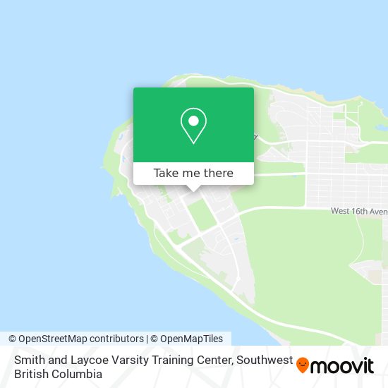 Smith and Laycoe Varsity Training Center map