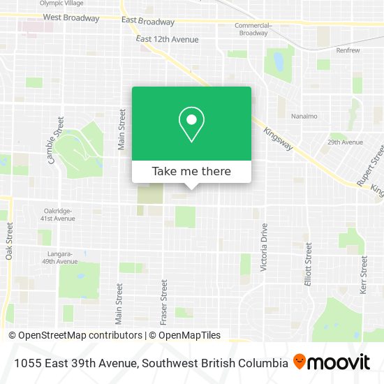 1055 East 39th Avenue plan