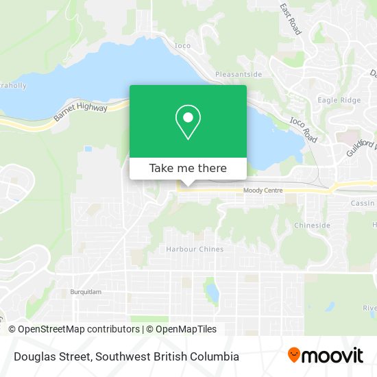 Douglas Street map