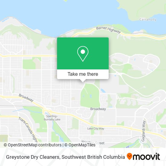 Greystone Dry Cleaners map