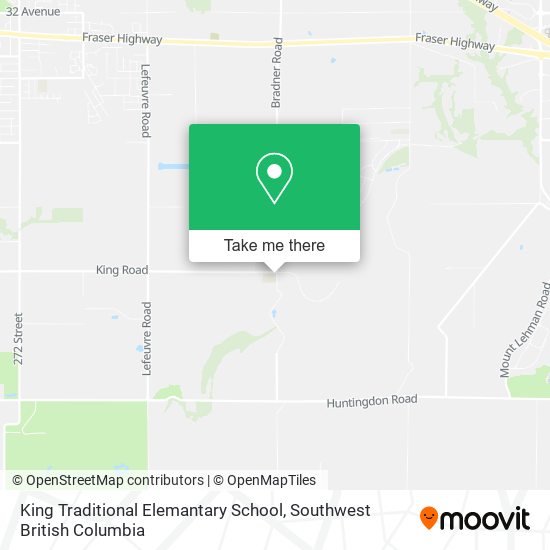 King Traditional Elemantary School plan