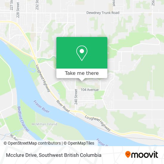 Mcclure Drive map