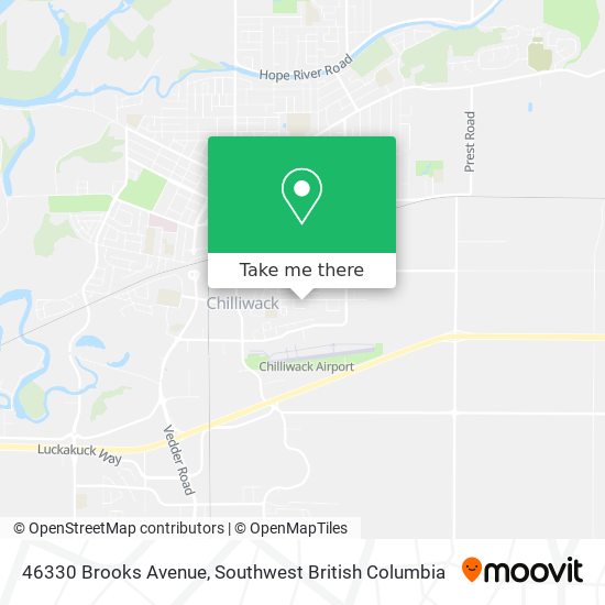 46330 Brooks Avenue map