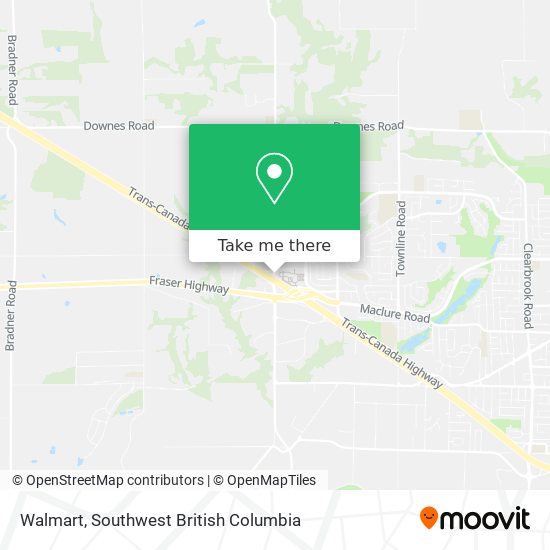 Walmart map