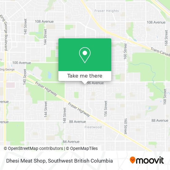 Dhesi Meat Shop plan