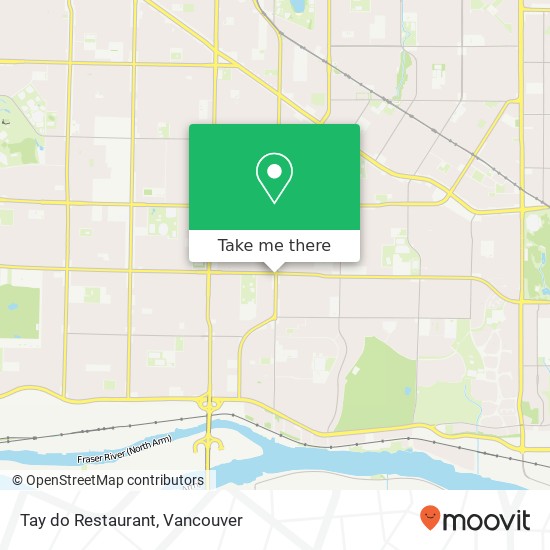 Tay do Restaurant, 6543 Victoria Dr Vancouver, BC V5P 3X8 plan