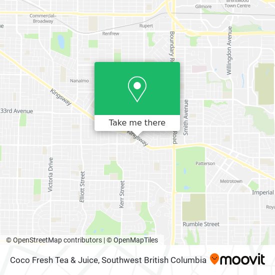 Coco Fresh Tea & Juice plan