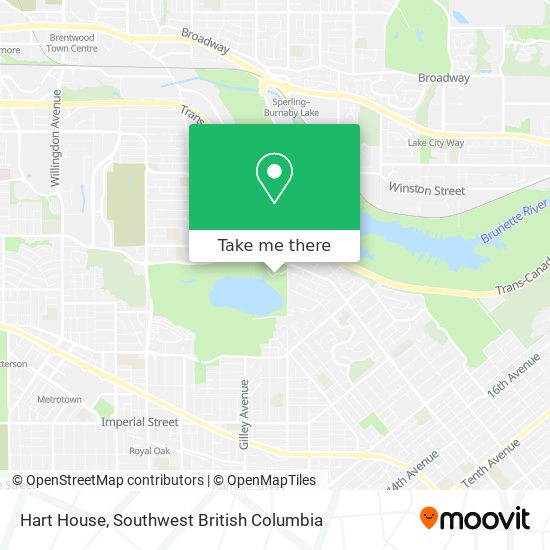 Hart House map