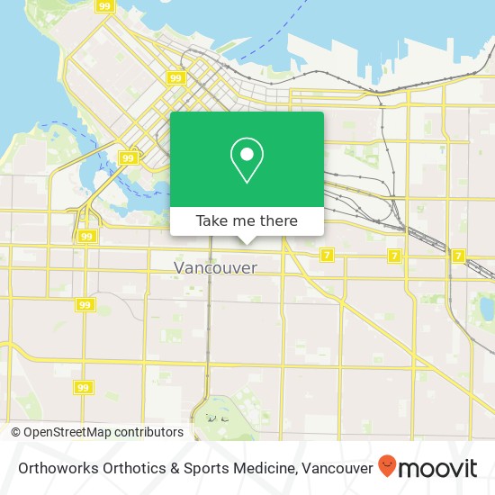 Orthoworks Orthotics & Sports Medicine, 124 W 8th Ave Vancouver, BC V5Y 1N2 map