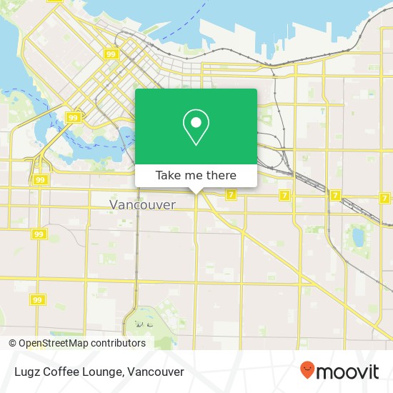 Lugz Coffee Lounge, 2525 Main St Vancouver, BC V5T 3E5 map