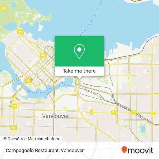Campagnolo Restaurant, 1020 Main St Vancouver, BC V6A 2W1 map