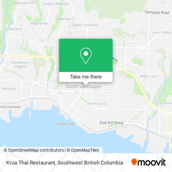 Krua Thai Restaurant map