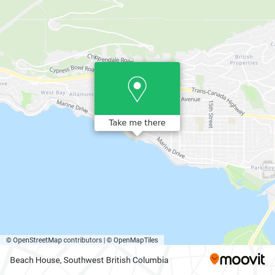 Beach House map