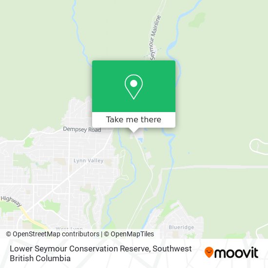 Lower Seymour Conservation Reserve plan