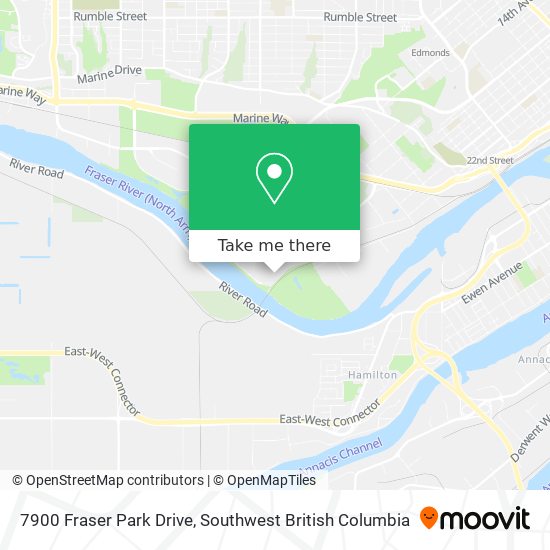 7900 Fraser Park Drive map