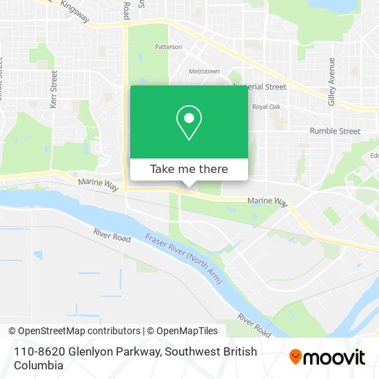 110-8620 Glenlyon Parkway map