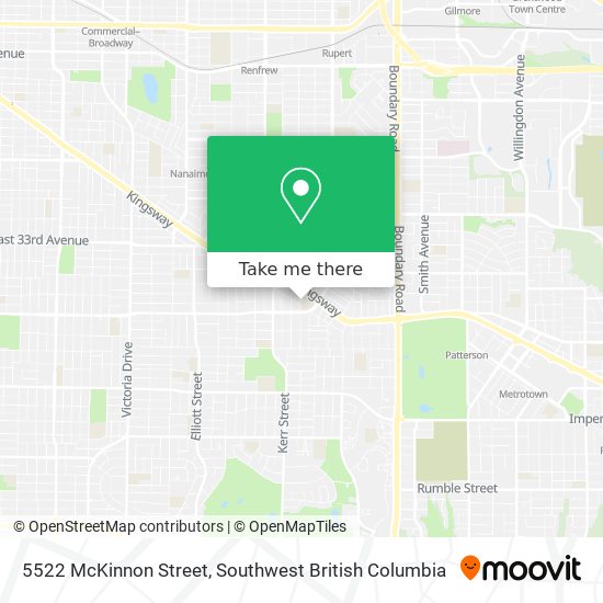 5522 McKinnon Street map