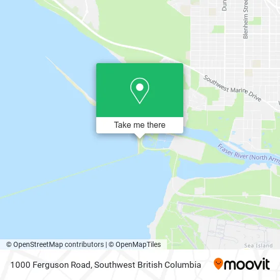 1000 Ferguson Road map