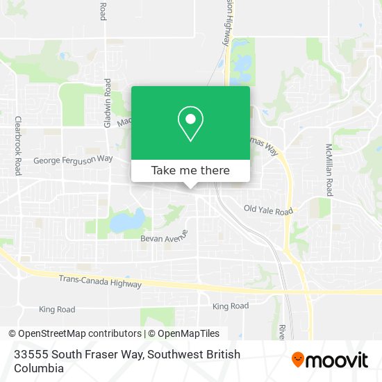 33555 South Fraser Way map