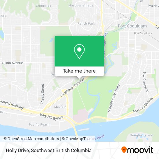 Holly Drive map