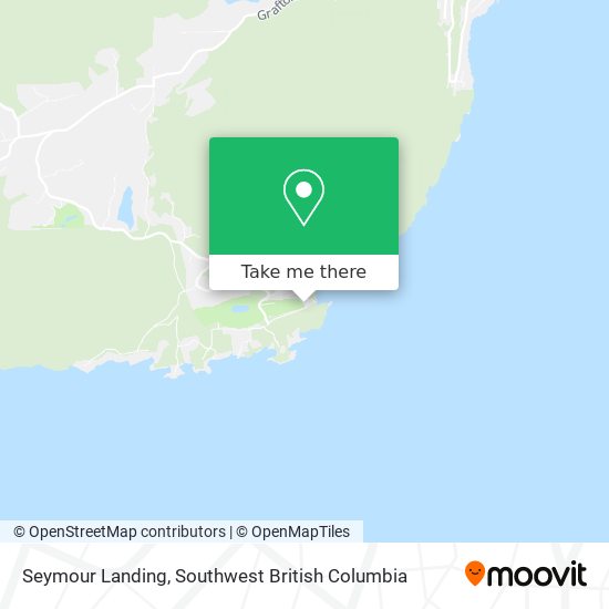 Seymour Landing map