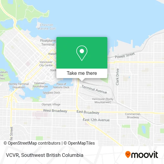 VCVR map